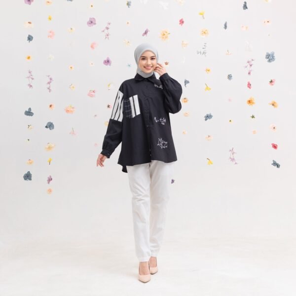 Blouse Casual Wanita Oversize || Abelia SB-026
