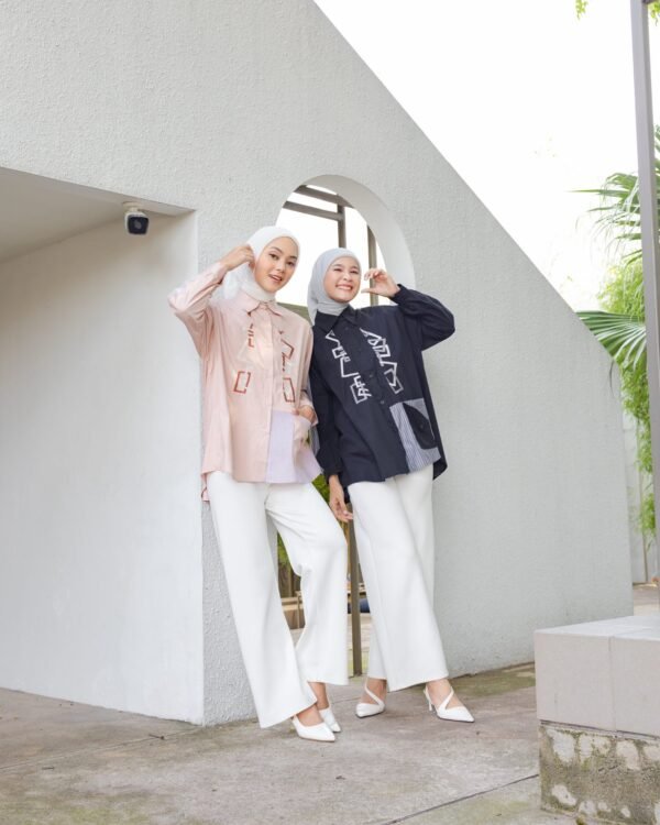Blouse Casual Wanita Oversize || Ivy SB-025 - Gambar 3