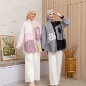 Blouse Casual Wanita Oversize || Aurora SB-039