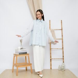 Blouse Casual Wanita Oversize || Ruellia SB-037