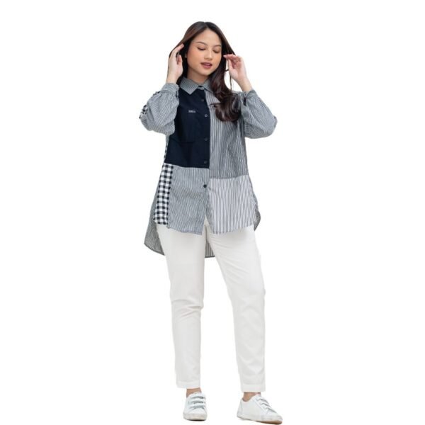 Blouse Casual Wanita Oversize || Cliantha SB-011 - Gambar 10
