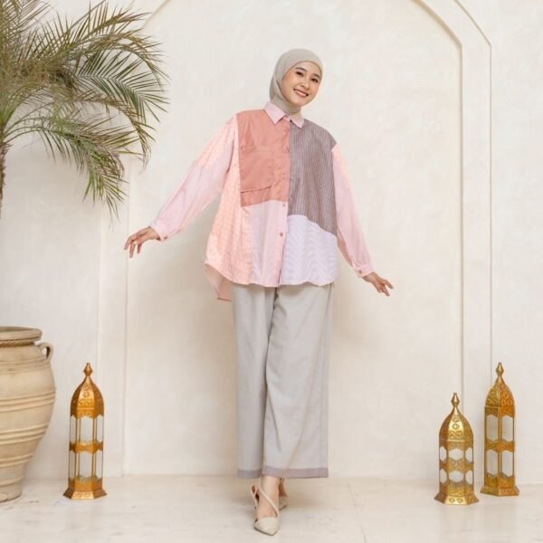 Blouse Casual Wanita Oversize || Cliantha SB-011