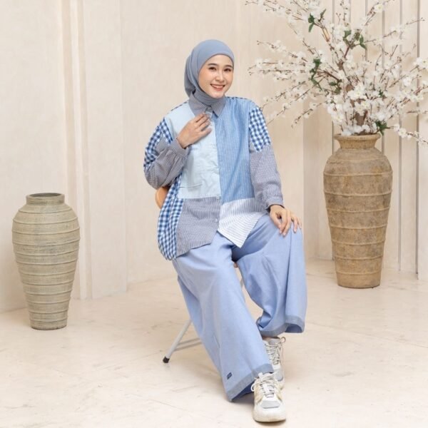 Blouse Casual Wanita Oversize || Cliantha SB-011 - Gambar 4
