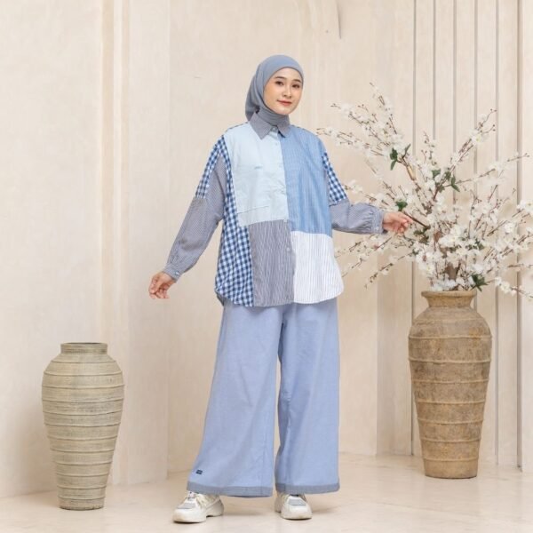Blouse Casual Wanita Oversize || Cliantha SB-011 - Gambar 3
