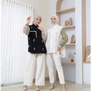 Blouse Casual Wanita Oversize || Flora SB-021