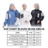 Blouse Casual Wanita Oversize || Abelia SB-026 - Gambar 7